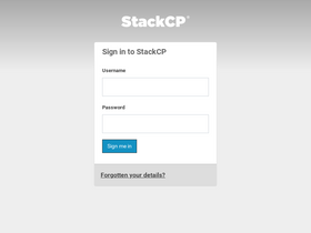 'stackcp.com' screenshot