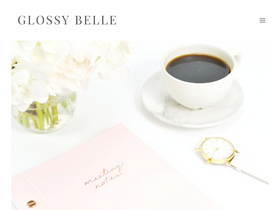 'glossybelle.com' screenshot
