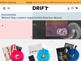 'driftrecords.com' screenshot