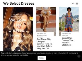 'weselectdresses.com' screenshot