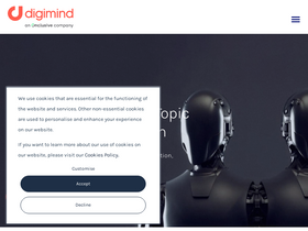 'digimind.com' screenshot