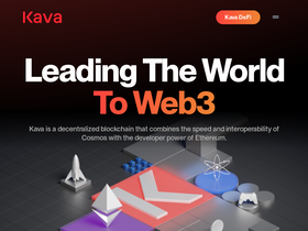 'kava.io' screenshot