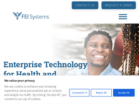 'feisystems.com' screenshot
