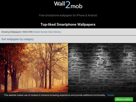 'wall2mob.com' screenshot