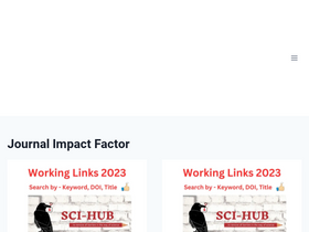 'impactfactorforjournal.com' screenshot
