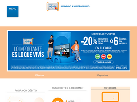 'tarjetacencosud.com.ar' screenshot