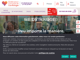'fedecardio.org' screenshot