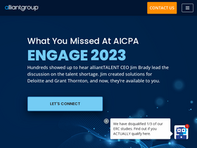 'alliantgroup.com' screenshot