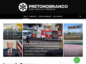 'pretonobranco.org' screenshot
