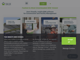 'dalux.com' screenshot