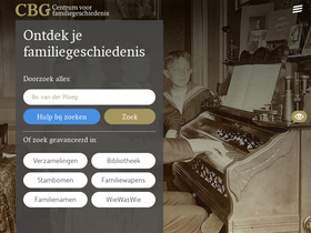 'cbg.nl' screenshot