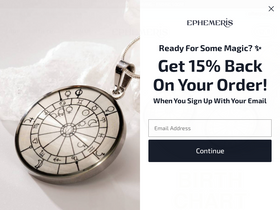 ephemeris.co homepage screenshot