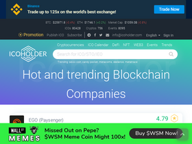 'icoholder.com' screenshot