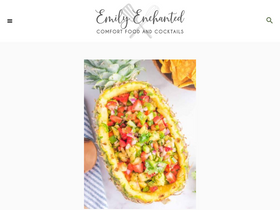 'emilyenchanted.com' screenshot