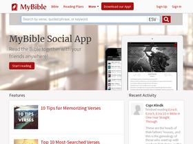 'mybible.com' screenshot