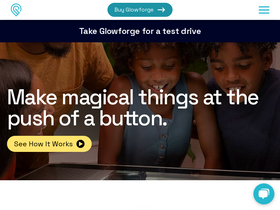 'glowforge.com' screenshot
