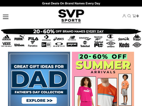 SVP Sports, 20-60% OFF Brand Names Every Day