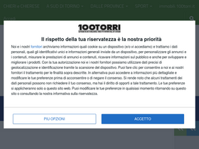 '100torri.it' screenshot