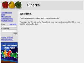 'piperka.net' screenshot