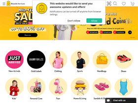 'brandsforless.com' screenshot