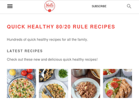 'neilshealthymeals.com' screenshot