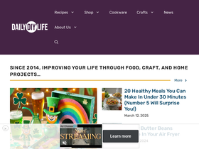 'dailydiylife.com' screenshot