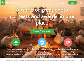 'photocrowd.com' screenshot
