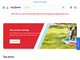 'petsmart.com' screenshot