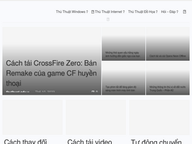 'thuthuat.edu.vn' screenshot