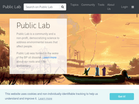 'publiclab.org' screenshot