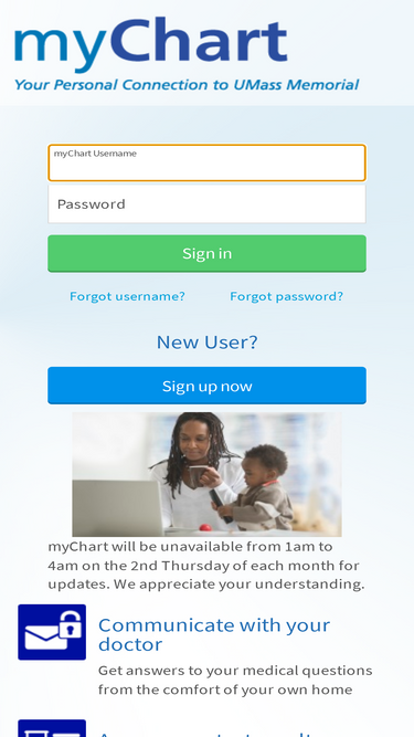mychartonline.umassmemorial.org