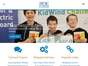 'eweb.org' screenshot