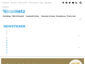 'israelnetz.com' screenshot
