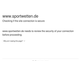 'sportwetten.de' screenshot