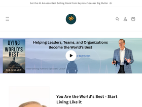 betheworldsbest.com homepage screenshot