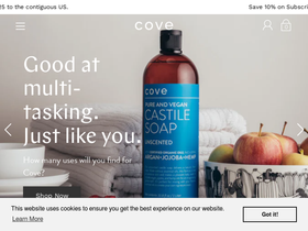 messwithcove.com homepage screenshot