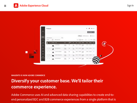 'magento.com' screenshot