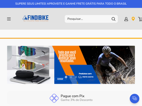 findibike.com.br homepage screenshot