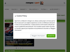 'romagnasport.com' screenshot