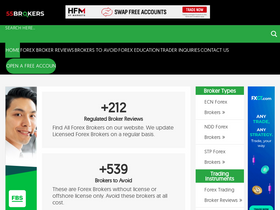 '55brokers.com' screenshot