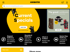 'animates.co.nz' screenshot