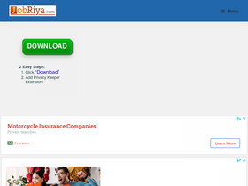 'jobriya.in' screenshot