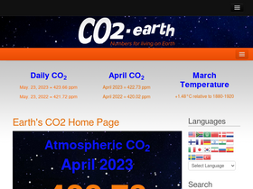 'co2.earth' screenshot