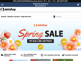 'dokishop.hr' screenshot
