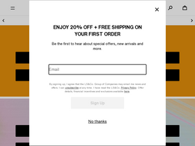 'levi.com' screenshot