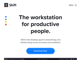 'tryshift.com' screenshot