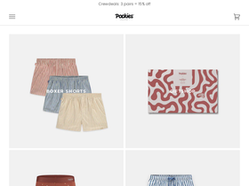 Pockies homepage screenshot