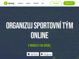 'tymuj.cz' screenshot
