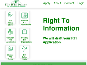 'filertionline.in' screenshot