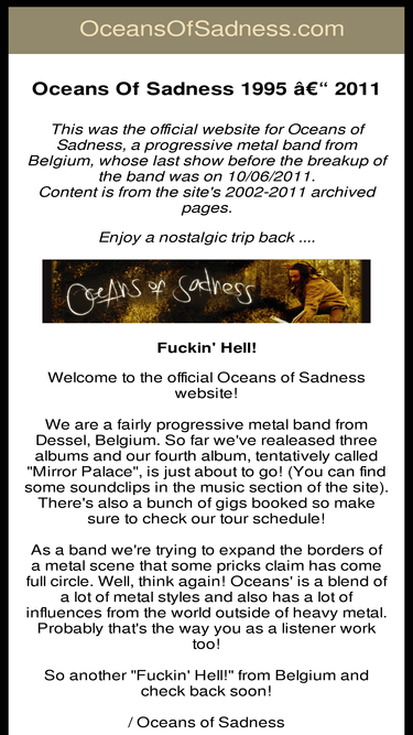 oceansofsadness.com